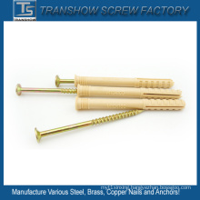 M10*100 Screws Nylon Fixing Anchors